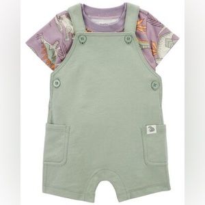 NWT carters 12 mo shortalls